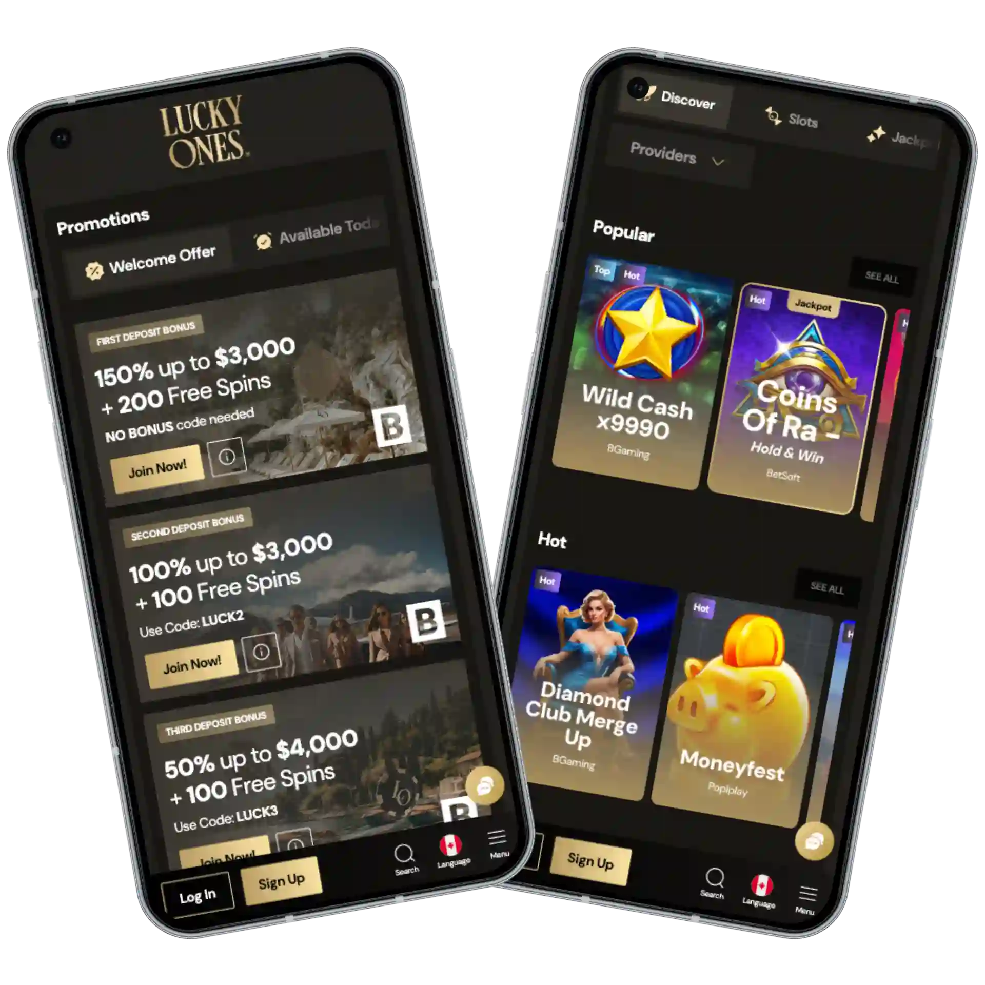 lucky ones casino app