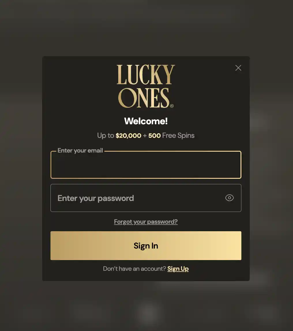 lucky ones login